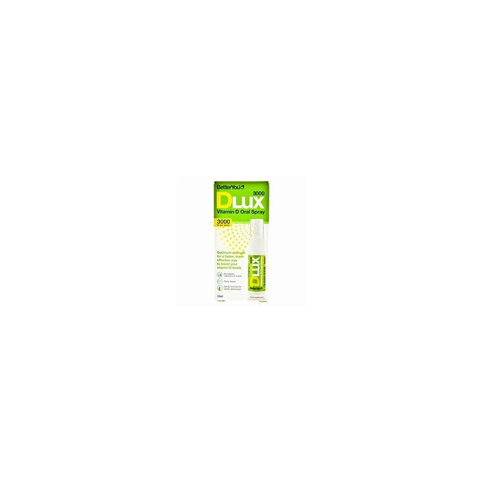 Betteryou Better You Dlux 3000 Vit. D Oral Spray 15 Ml Ã¢ÃÃ 210 G