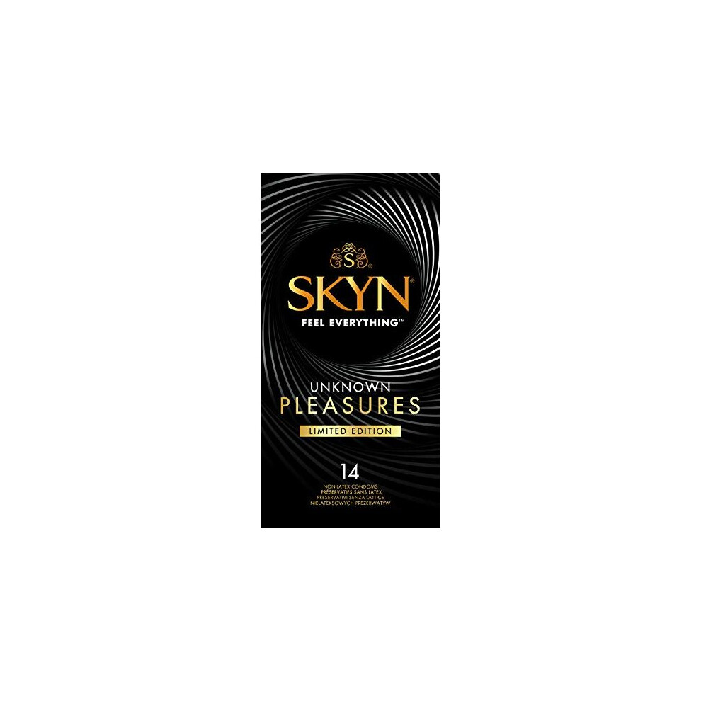 SKYN Unknown Pleasure Pack Of Non-Latex Condoms, 14-Count
