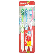 Colgate Max White Medium Toothbrush 3 Pack