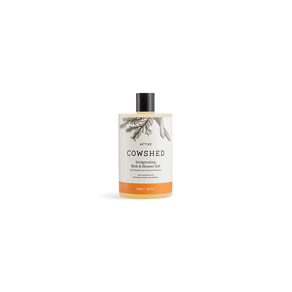 Cowshed Active Invigorating Bath & Shower Gel, 500 Ml