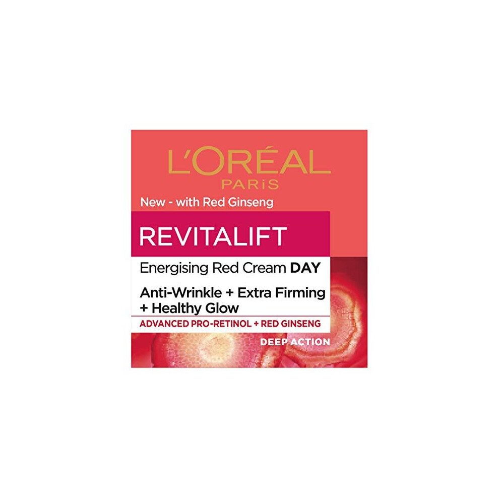 L'Oreal Paris Revitalift Energising Red Healthy Glow Day Cream 50 ml