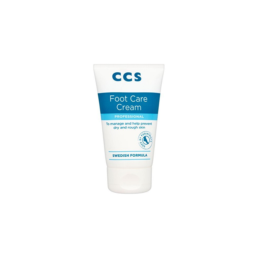 CCS Professional Foot Care Cream, 60 ml, 10 Percent Urea, Softens & Prevents Dry, Rough Skin