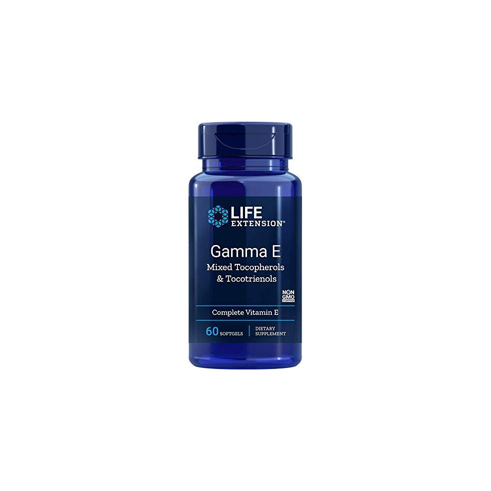 Life Extension Gamma E Mixed Tocopherols & Tocotrienols, 60 Softgels