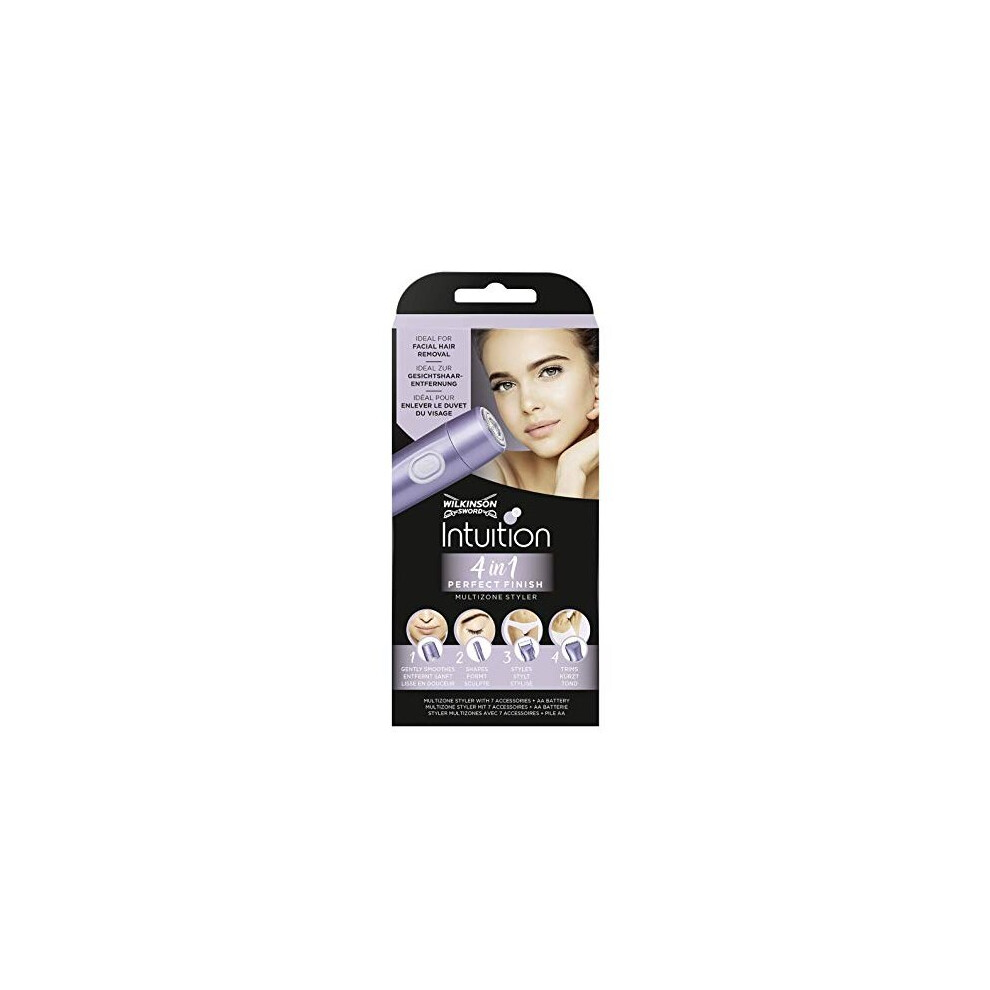 Wilkinson Sword 4-in-1 Intuition Perfect Finish Multi-Zone Women's Styler and Trimmer