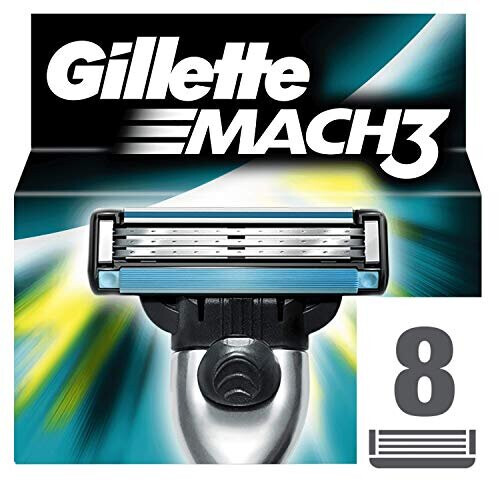 Gillette Gillette razor blades Mach3, for men, 8 pieces, XL