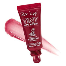 Dr. Lipp Superfood Lip Tint Elderberry 8ml - 4-in-ONE Ultra Moisturising Tinted Lip Balm Lip Gloss Cheek Blush & Glossy Eyeshadow - 100% Natura