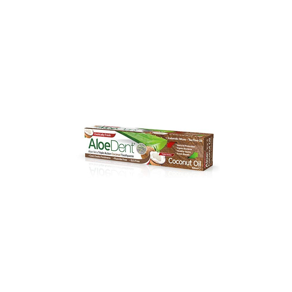 Aloe Dent Aloe Vera Coconut Toothpaste, 100ml