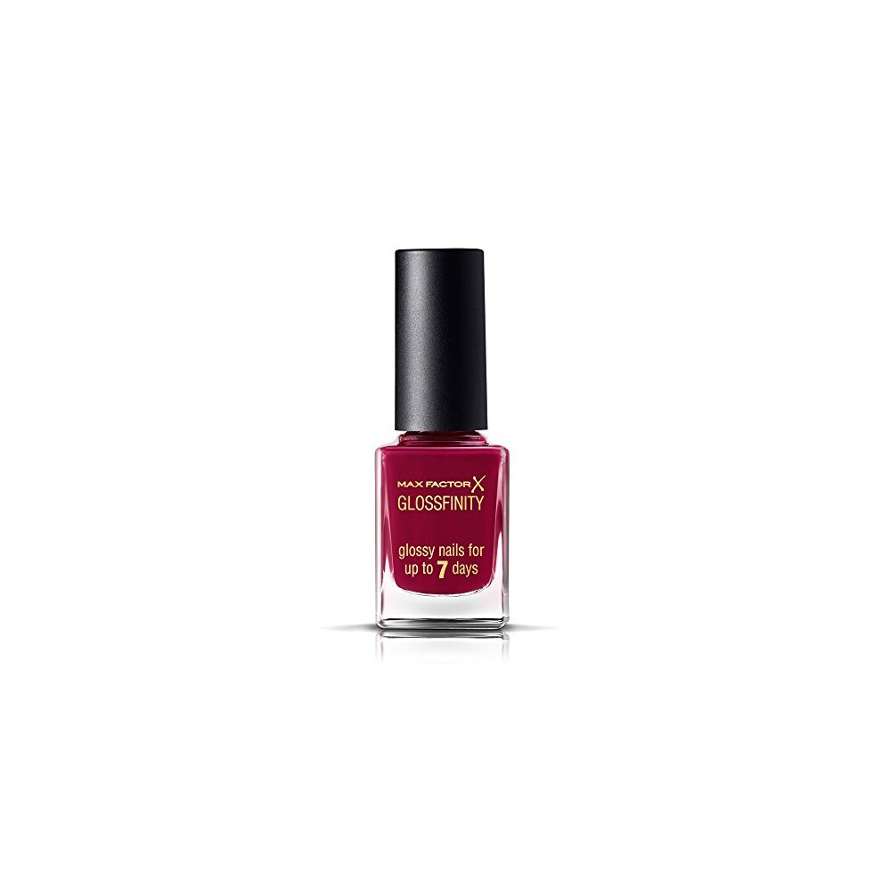 Max Factor Glossfinity Nail Polish, Burgundy Crush