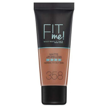 Maybelline Fit Me Matte & Poreless Foundation 358 Latte 30ml