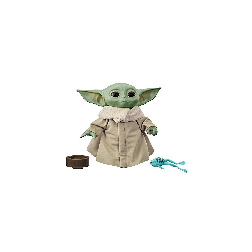 Star Wars The Child Talking Plush Toy with Character Sounds and Accessories, The Mandalorian Toy for Kids Ages 3 and Up