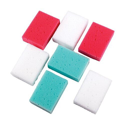 Coral 7 Pack Bath Sponge