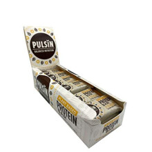 Pulsin' Protein Snack - Vanilla Choc Chip 18 x 50g bars | Gluten Free | Vegan | Dairy Free