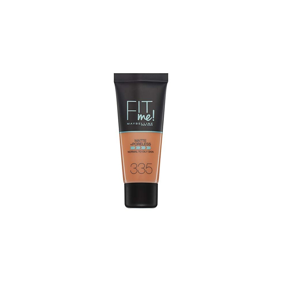 Maybelline Fit Me Matte & Poreless Foundation 335 Classic Tan 30Ml