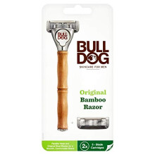 Bulldog Skincare Original Bamboo Razor + Extra Blade
