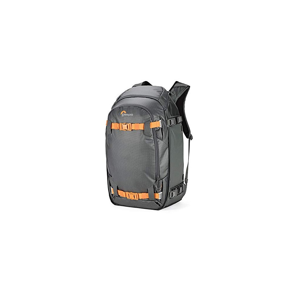 Lowepro Whistler BP 450 AW II 4 Season Outdoor Backpack for Pro DSLR and Mirrorless Cameras, Laptop and Outdoor Gear LP37227-PWW, Grey