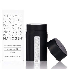 Nanogen Keratin Thickening Hair Fibres, 15 g, White
