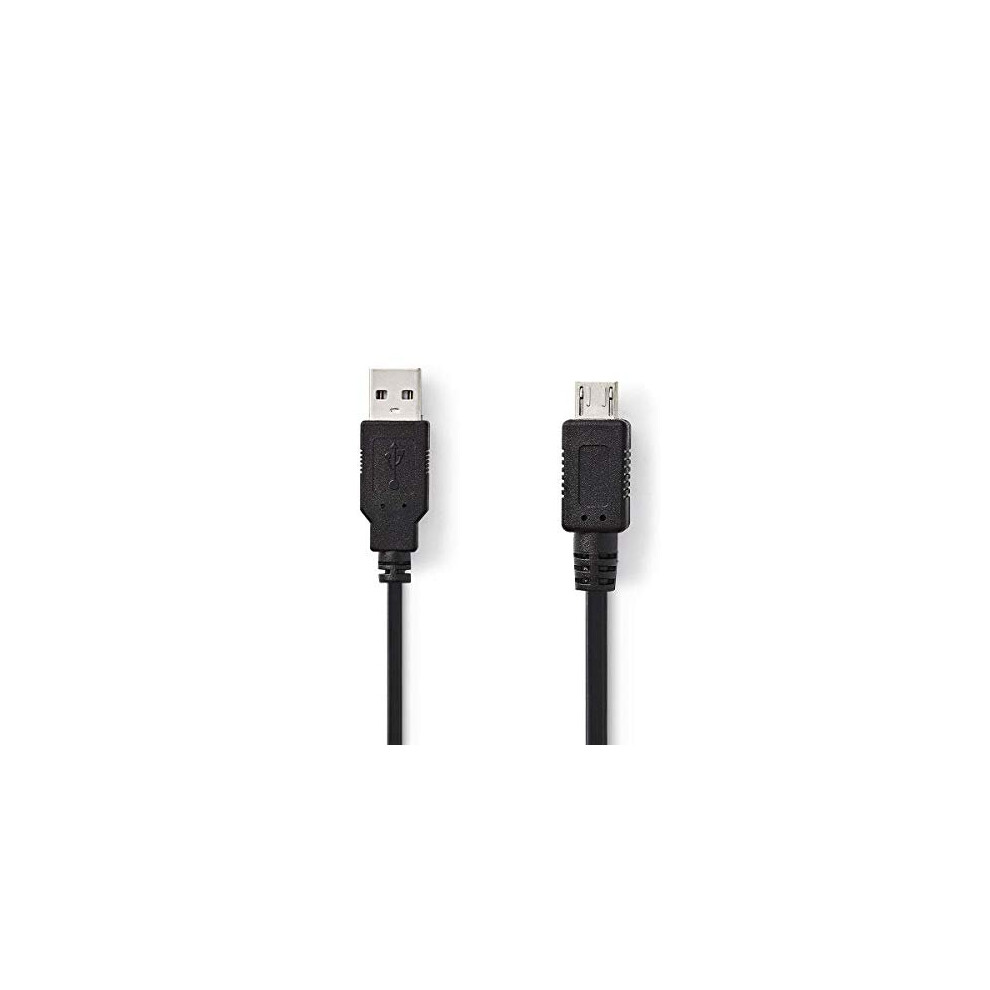 Nedis Ccgp60400bk20 Usb 2.0 Cable | A Male - Micro A Male | 2.0 M | Black 5412810275090