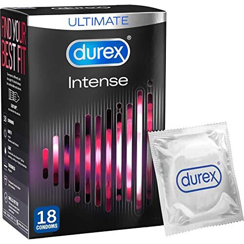 Durex Durex Intense Condoms, Pack of 18 (Packaging May Vary)
