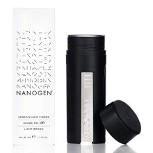 Nanogen Keratin Thickening Hair Fibres 30g, Light Brown