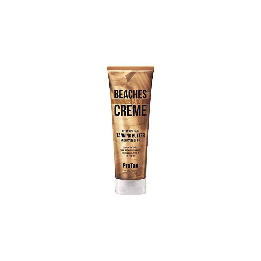 Pro Tan Beaches and Cream Ultra Rich Dark Tanning Butter with Carrot Oil (250ml)