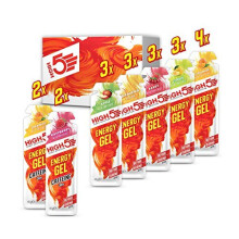 HIGH5 Energy Gel Quick Release Energy On The Go from Natural Fruit Juice (20 x 40g Sachets) (Mixed)