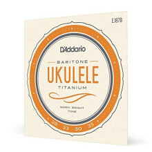 D'Addario EJ87B Titanium Baritone Ukulele Strings