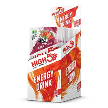 HIGH5 Energy Hydration Drink Refreshing Mix of Carbohydrates and Electrolytes Vegan Friendly (Berry, 12 x 47g)