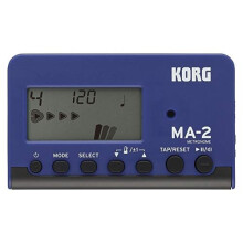 KORG MA2-BLBK LCD Pocket Digital Metronome - Black & Blue