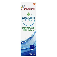 PiriNatural Breathe Clean, Nasal Spray, Saline Wash, 100 ml