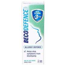 Becodefence Nasal Spray âÃÃ Allergy/Hay Fever Defence from the First Signs of Symptoms âÃÃ Gets to Work in 3 Minutes - Non-Drowsy - 120 Sprays