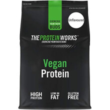 THE PROTEIN WORKS | Vegan Protein Powder | 100% Plant-Based & Natural | Gluten-Free | Zero Cruelty | Low Fat Shake | Unflavoured | 2 kg