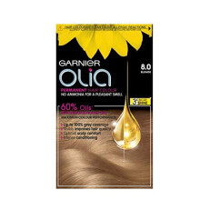 Garnier Olia Permanent Hair Colour 8.0 Blonde