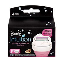Wilkinson Sword Intuition Ultra Moisture Women's Razor Blade Refills - 3-Pack for a Moisturizing, Close Shave