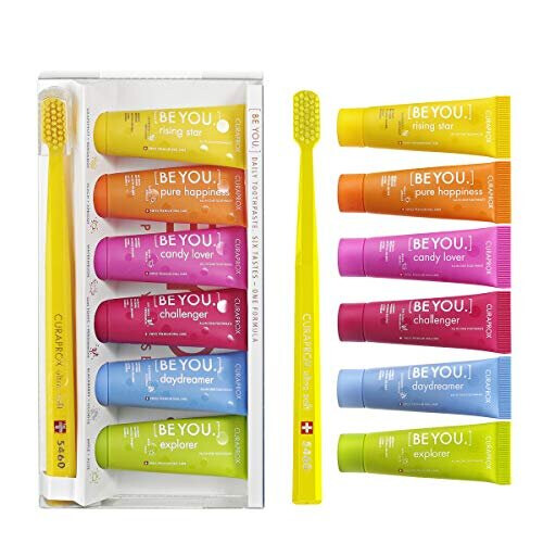 Curaprox Curaprox Be You Six Taster Pack Whitening Toothpaste