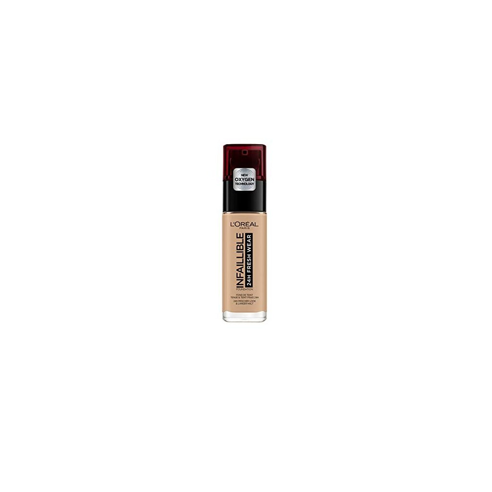 New L’oréal Paris L'oreal Paris Infallible 24Hr Freshwear Liquid Foundation 235 Honey 30Ml