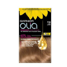Garnier Olia Dark Blonde Hair Dye Permanent 7.0 Dark Blonde