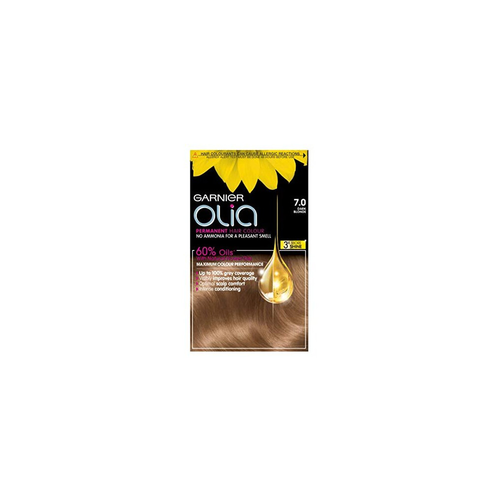Garnier Dark Olia Blonde Hair Dye Permanent 7.0 Blonde
