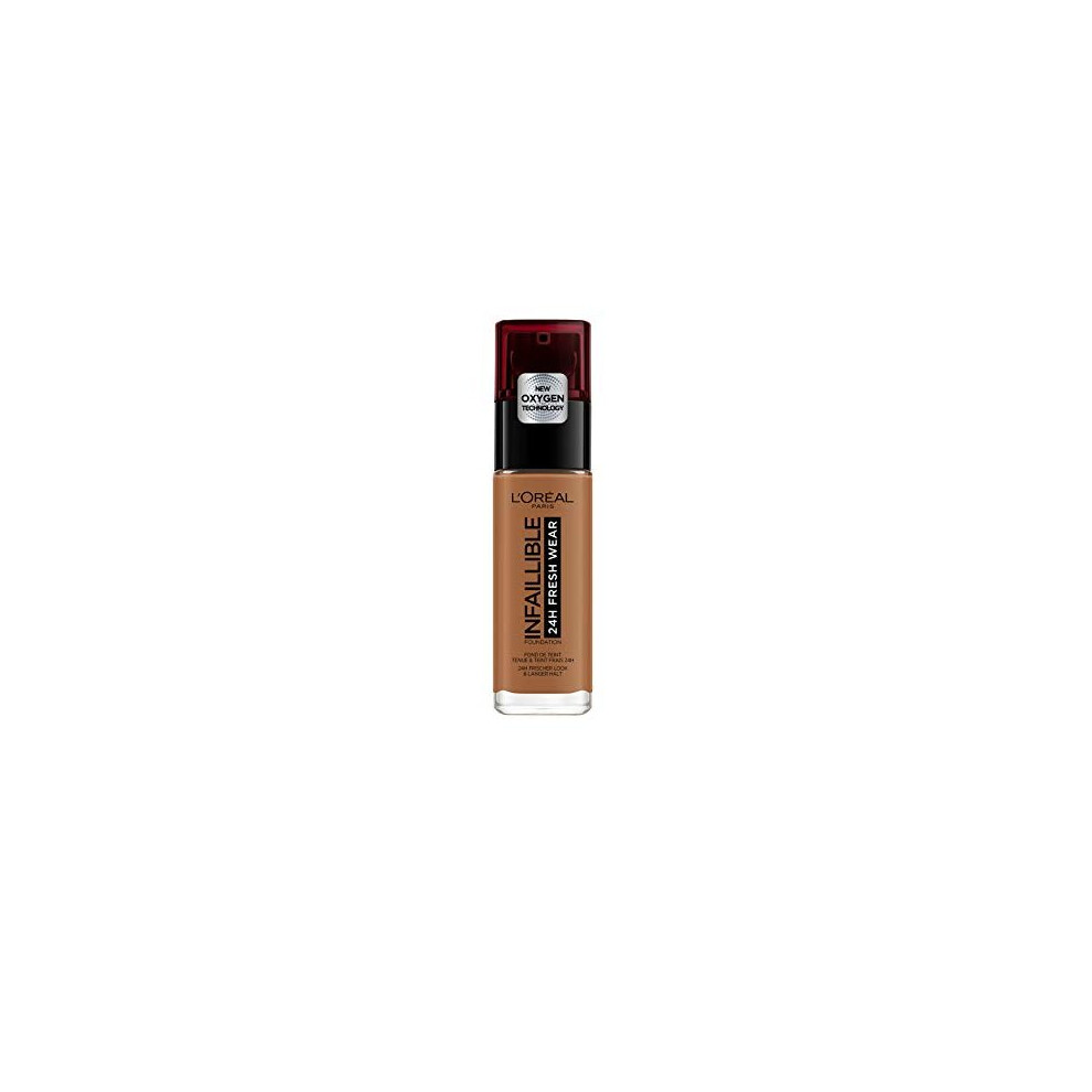 New L’oréal Paris L'oreal Paris Infallible 24Hr Freshwear Liquid Foundation 340 Copper 30Ml