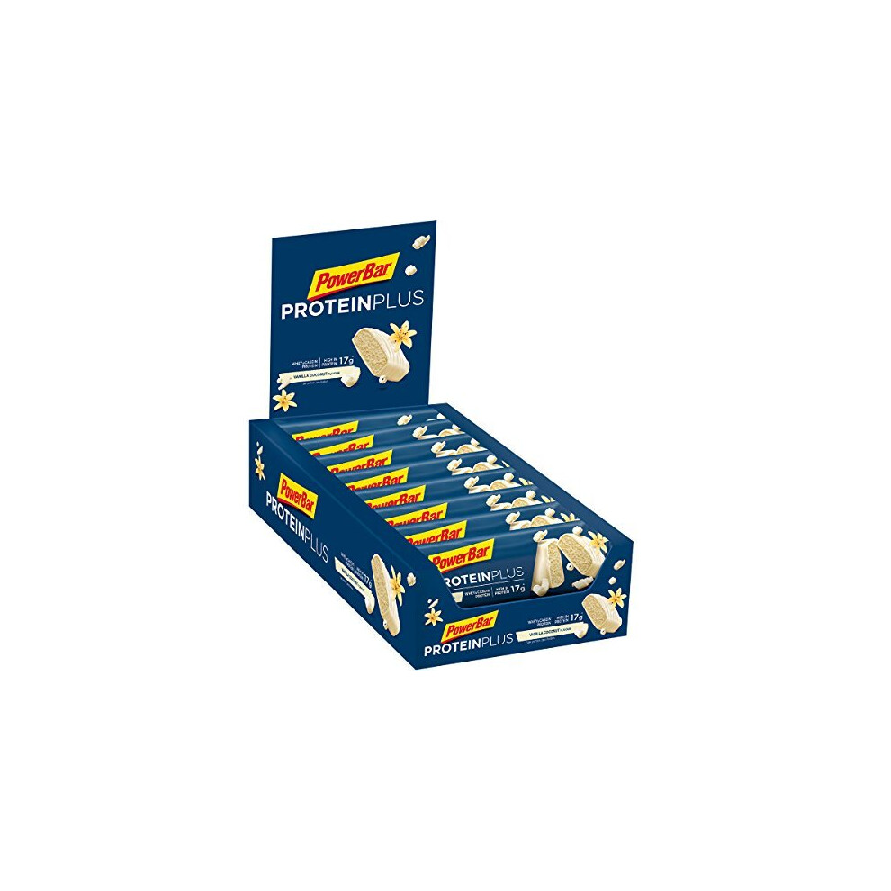 Powerbar Power Bar Proteinplus 30% Protein Bar - Vanilla Coconut 15X55g 665323
