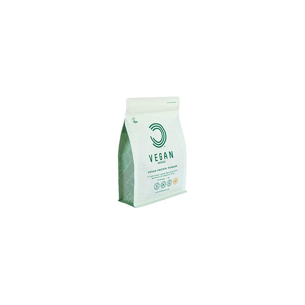 Bulk Powders Vegan Protein Powder, Vanilla, 1 Kg