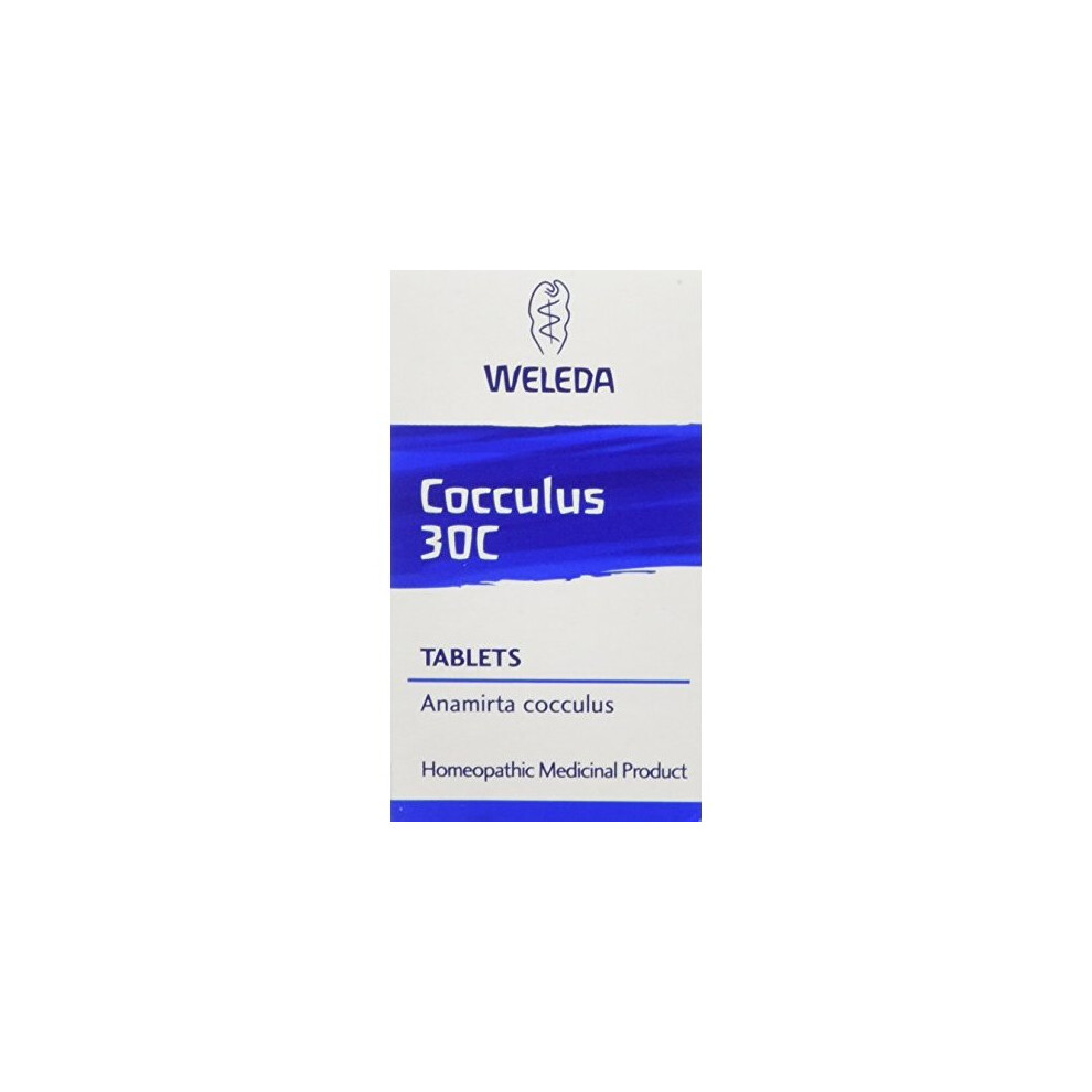 Weleda Cocculus 30 C, Pack of 125 Tablets