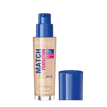 Rimmel London Match Perfection Foundation, SPF 20, 082 Fair Beige, 30 ml