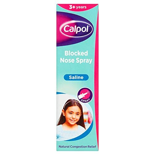 Calpol Saline Blocked Nose Spray, 3+ Years, 15ml