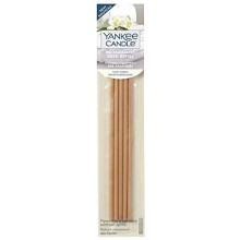 Yankee Candle Pre-Fragranced Reed Diffuser Refill Sticks, Fluffy Towels, 5 Count