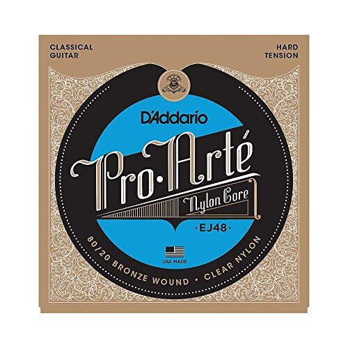D'Addario EJ48 Pro-Arte Hard (.0285-.044) Classical Guitar Strings