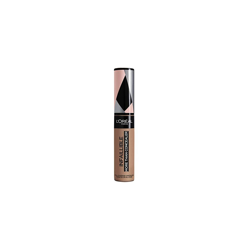 L'Oreal Paris Infallible Longwear 24HR More Than Concealer, Matte Finish, (336 Toffee)