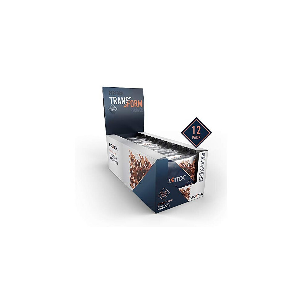 Sci-Mx Nutrition High-Protein Chocolate Brownie 12 X 65 G