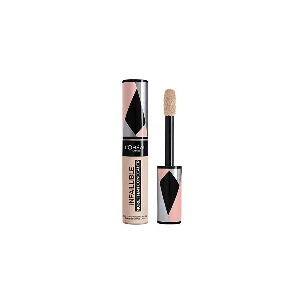 L'Oreal Paris Infallible Longwear 24HR More Than Concealer, Matte Finish, (321 Eggshell)