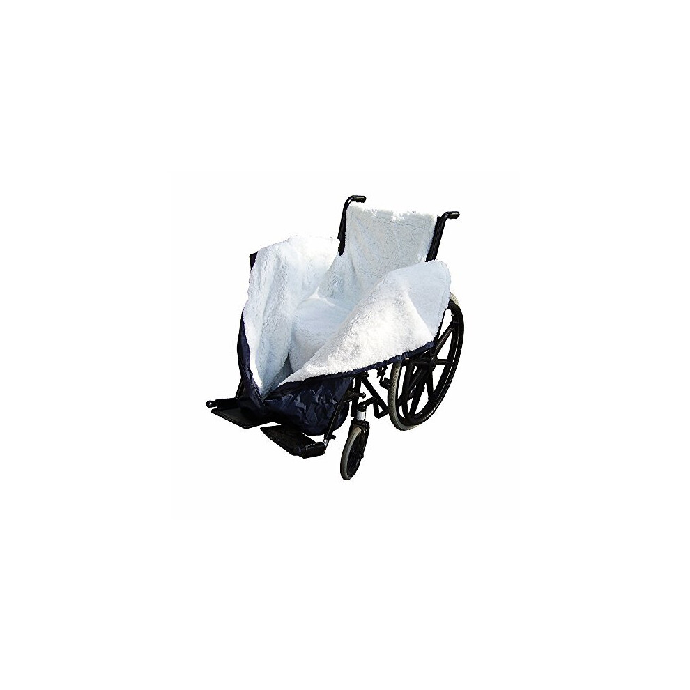 Nrs Healthcare Nrs Fleece Lined Waterproof Cosy Wheelchair (Eligible For Vat Relief In The Uk)