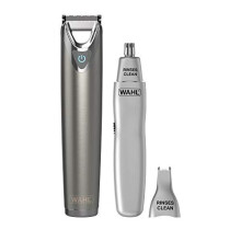 Wahl Stainless Steel Trimmer with Dual Head Ear and Nose Trimmer